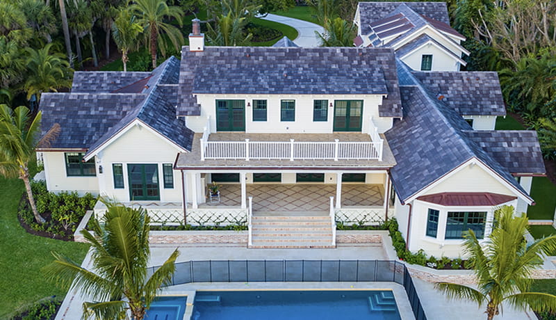 A bespoke roof
