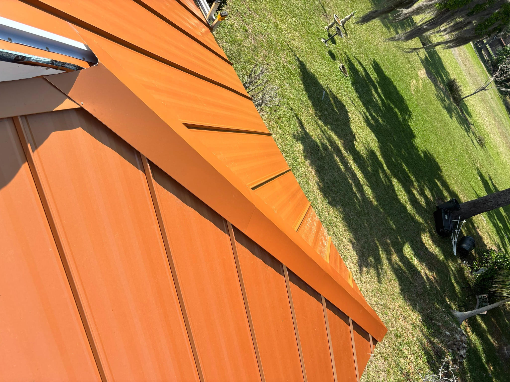 Striated-Metallic Copper